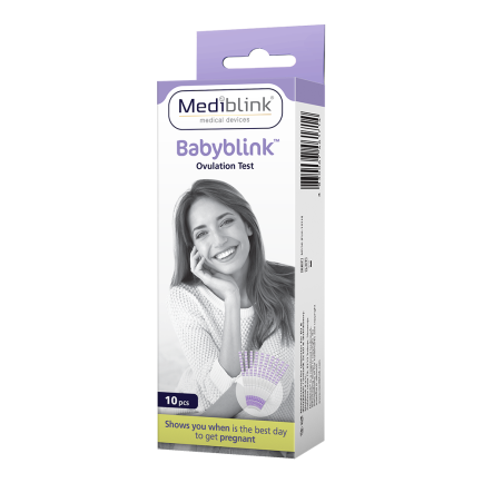 MEDIBLINK Test za određivanje ovulacije Babyblink Dipstick 10x M156