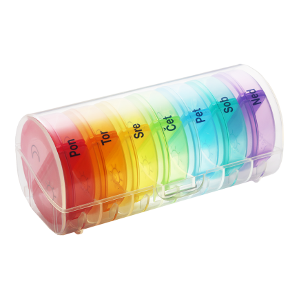 MEDIBLINK Tjedni dozator za tablete Oval 2x/dan M029