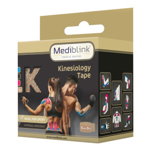 MEDIBLINK Kineziološka traka 5 cm x 5 m bež M132